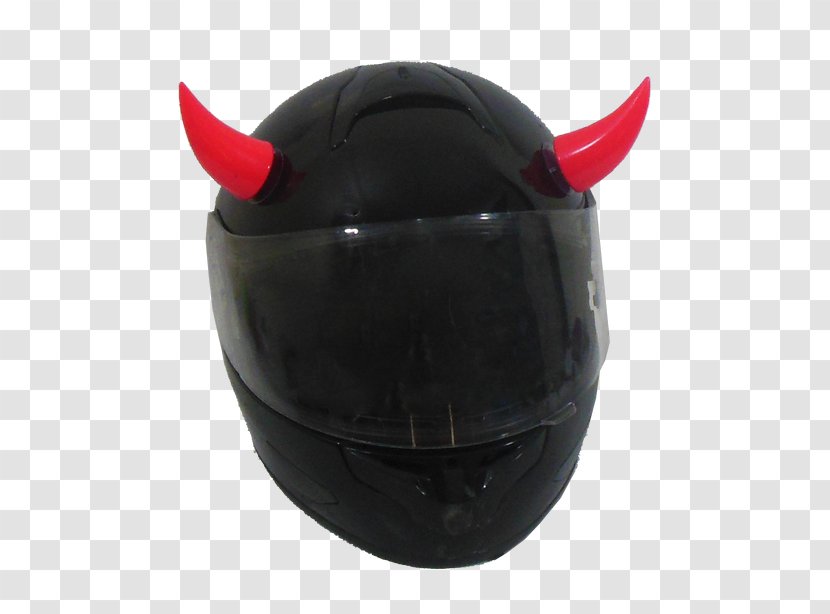 Motorcycle Helmets Scooter Devil - Personal Protective Equipment Transparent PNG