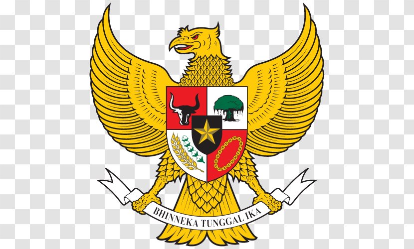 National Emblem Of Indonesia Symbol Garuda Transparent PNG