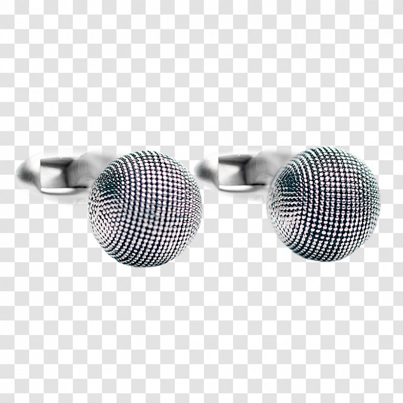 Cufflink Earring Jewellery Clothing Accessories - Dandy - Textured Metal Transparent PNG