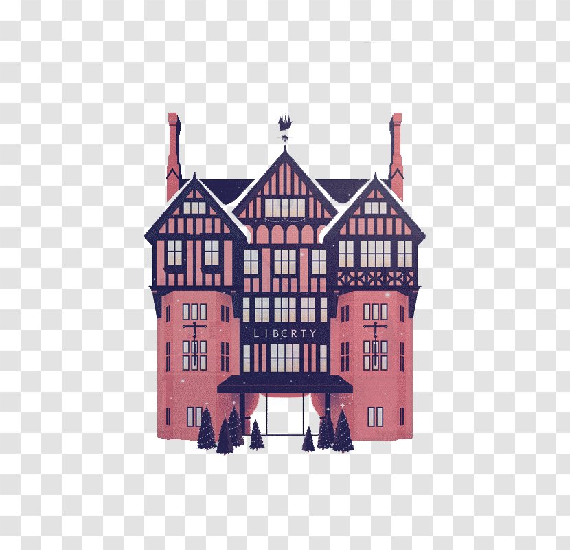 Illustrator Art Drawing Illustration - Castle Transparent PNG