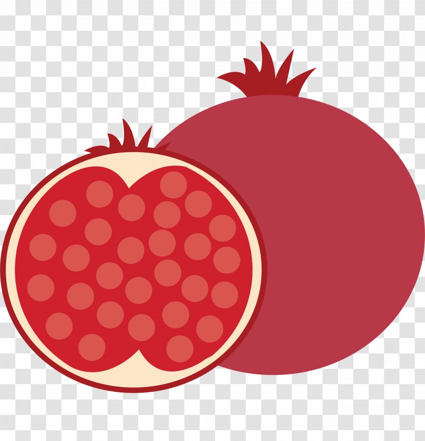 Juice Pomegranate Logo Clip Art - Fruit - Vector Transparent PNG