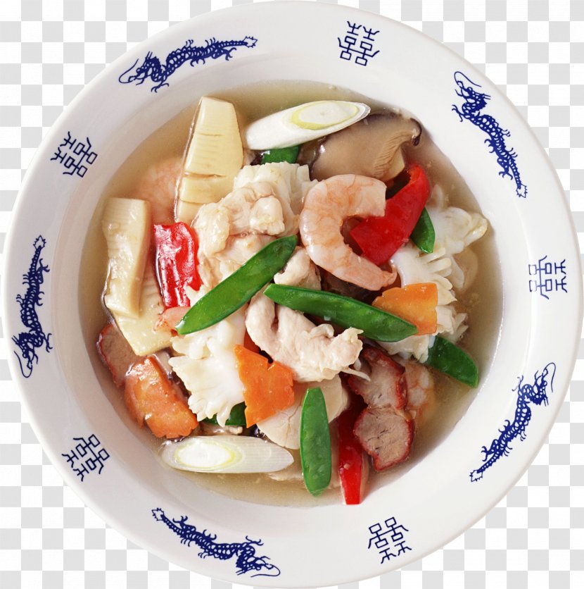 Chinese Cuisine Take-out Food Soup - Dish Transparent PNG