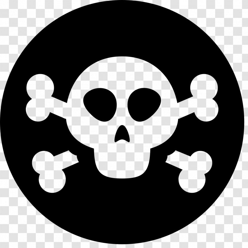 Skull And Crossbones YouTube - Smiley - Youtube Transparent PNG