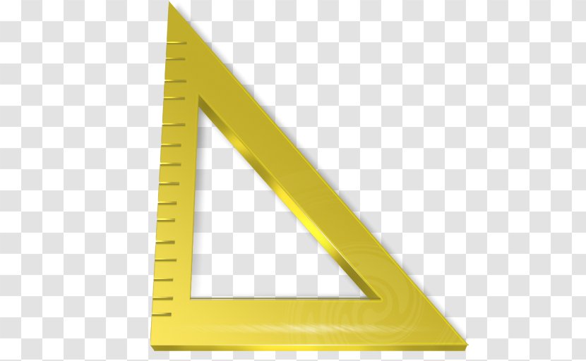 Set Square Measurement Triangle - Rectangle - Ruler Transparent PNG