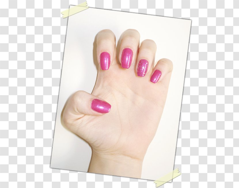 Nail Polish Hand Model Manicure Transparent PNG