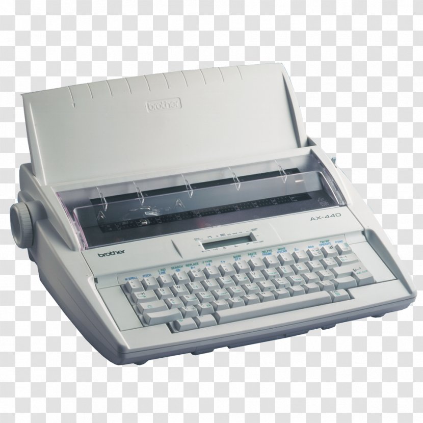 Typewriter Hewlett-Packard Paper Brother Industries Ink Cartridge - Office Equipment - Hewlett-packard Transparent PNG