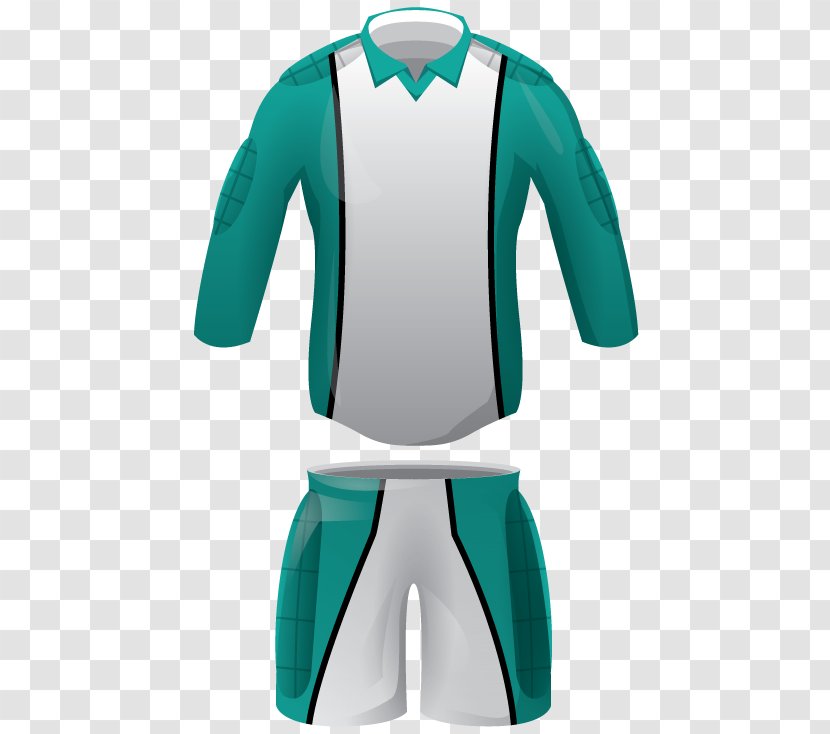 Goalkeeper Kit Jersey Team Football - Wetsuit Transparent PNG
