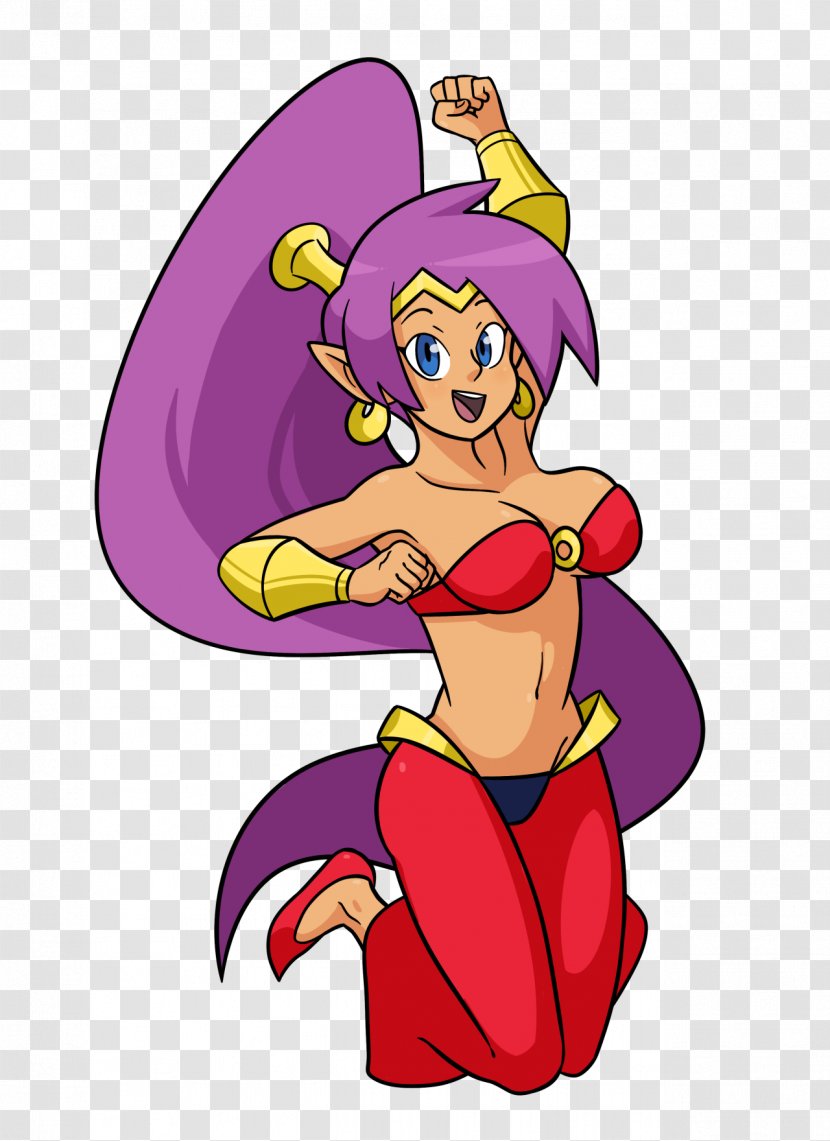 Shantae: Half-Genie Hero Shantae And The Pirate's Curse Risky's Revenge DeviantArt - Heart - Watercolor Transparent PNG