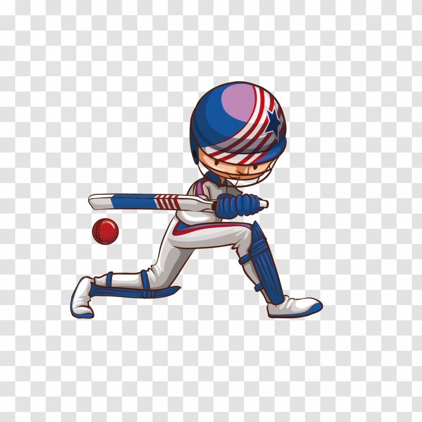 Cricket Drawing Royalty-free Illustration - Competition Event - Vector Cartoon Boy Baseball Transparent PNG
