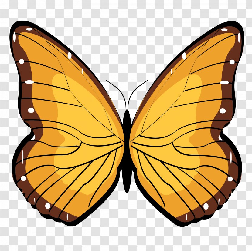 Clip Art Vector Graphics Illustration Royalty-free GIF - Monarch Butterfly - Live Oak Elementary Teachers Transparent PNG