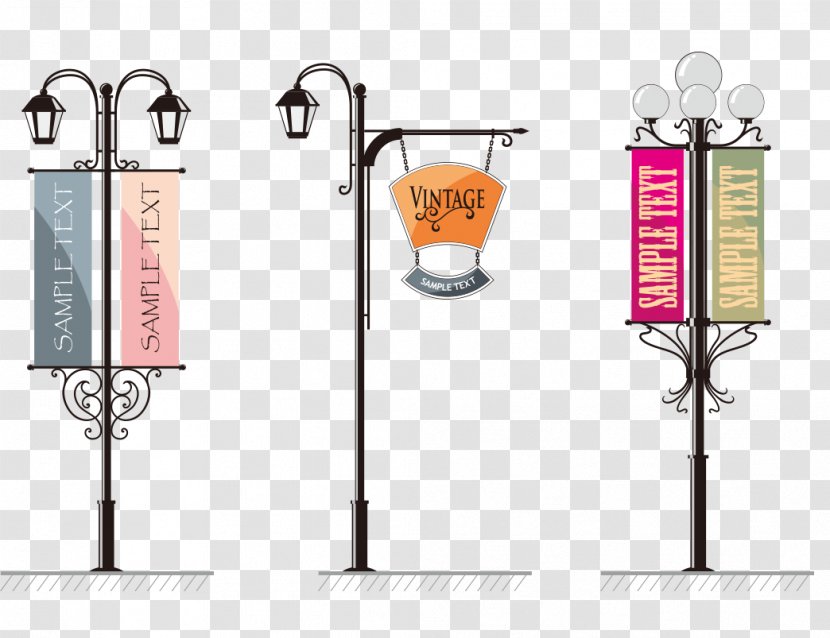 Street Light Lighting Electric - Collection Transparent PNG
