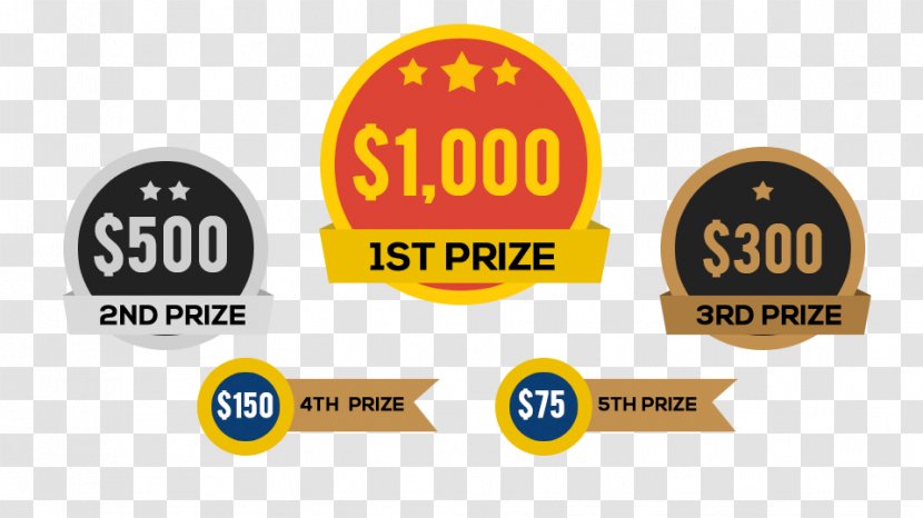 Prize Money Competition Badge - Sign - Cash Transparent PNG