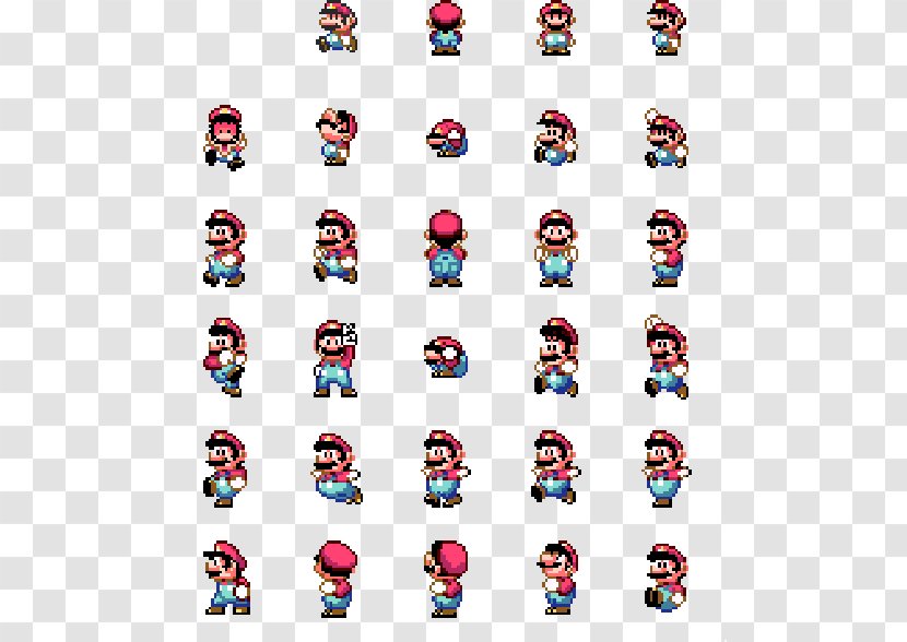 Super Mario World Bros. All-Stars Bowser - Series - 2d Game Character Sprites Transparent PNG