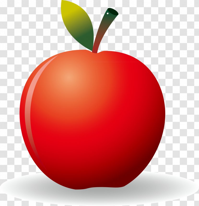 Apple Leaf - Plot - Red Elements Transparent PNG