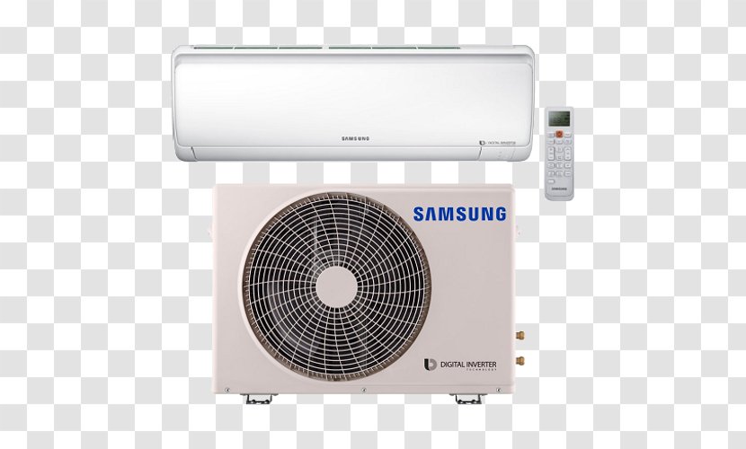Air Conditioning British Thermal Unit Conditioner Sistema Split Samsung - Home Appliance Transparent PNG