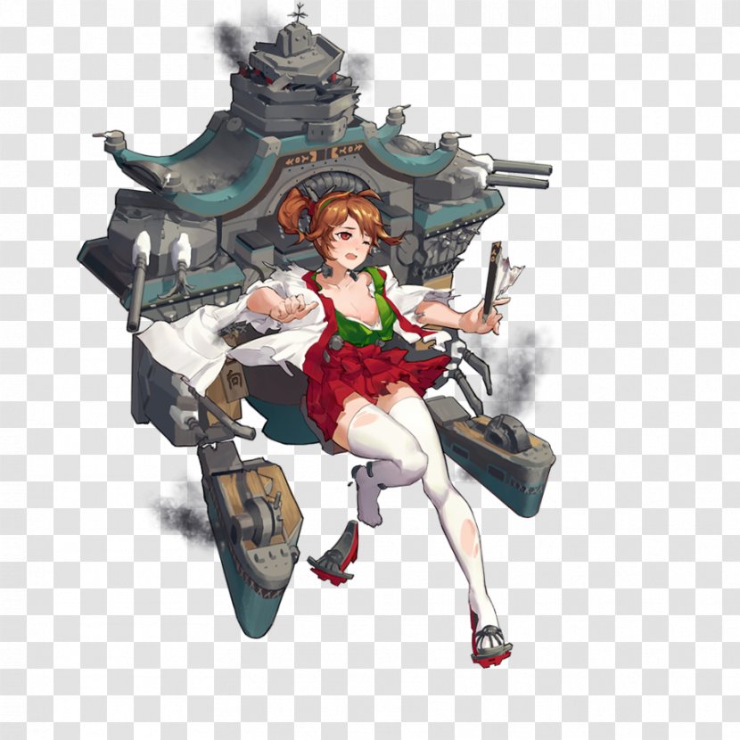 Battleship Girls Japanese Ise Ise-class Hyūga - Mythical Creature - Fictional Character Transparent PNG