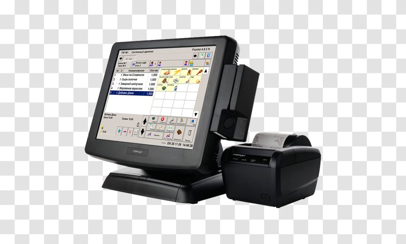 Point Of Sale Cash Register POS-система Automation Trade - Price - Delivery Transparent PNG