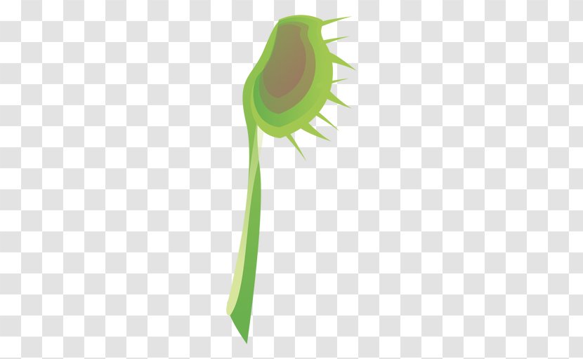 Green Leaf Background - Drawing - Smile Plant Transparent PNG