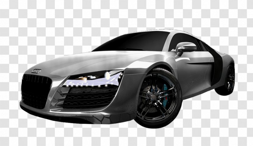 Audi R8 Car Coupe GT A6 - Automotive Exterior Transparent PNG