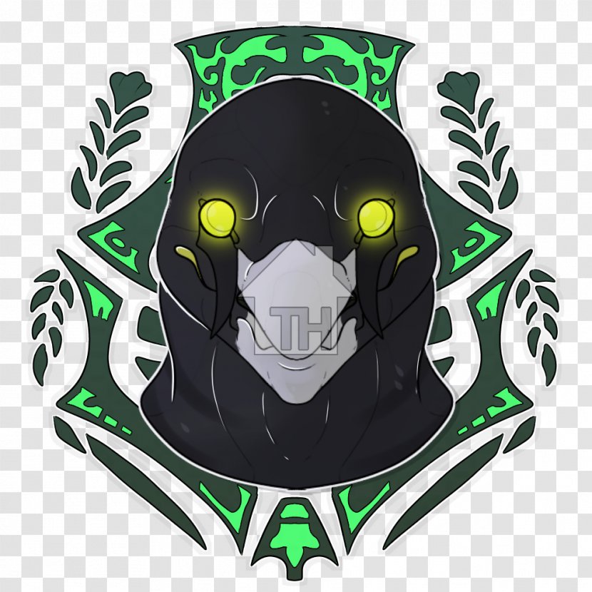 Logo Green Headgear Font - Fiction - Warhead Transparent PNG