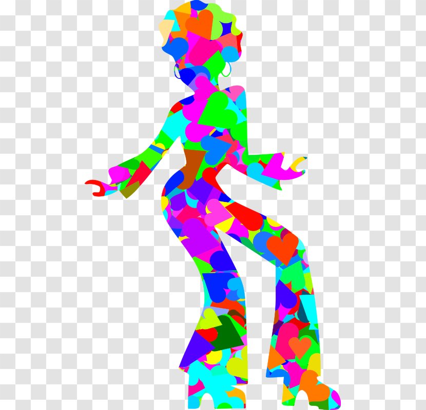 1970s Dance Disco Clip Art - Point - Dancer Transparent PNG