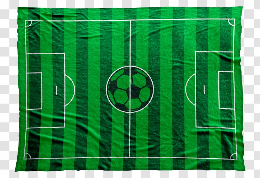 Football Pitch Sports Blanket Pattern - Indoor Soccer Field Transparent PNG