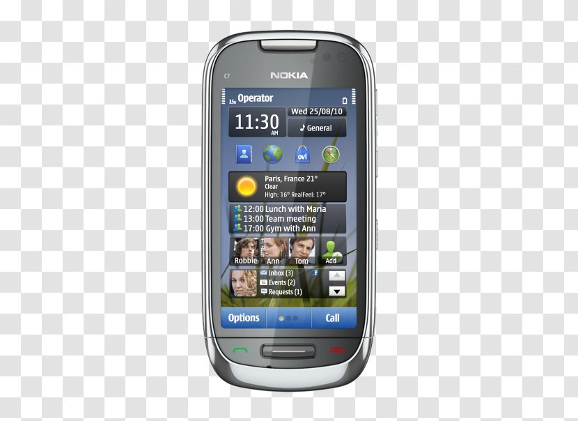 Nokia C7-00 C5-00 C3-00 Phone Series C3 Touch And Type - Gadget - Smartphone Transparent PNG