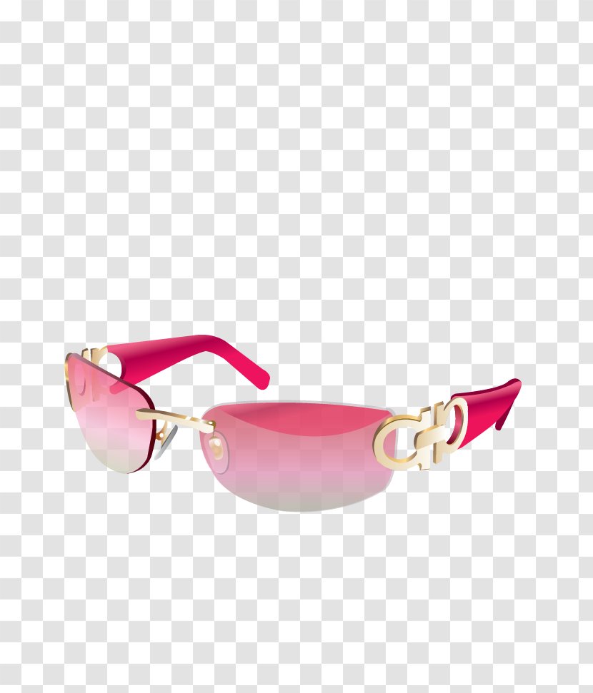 Sunglasses Red Fashion Accessory - Pink Transparent PNG
