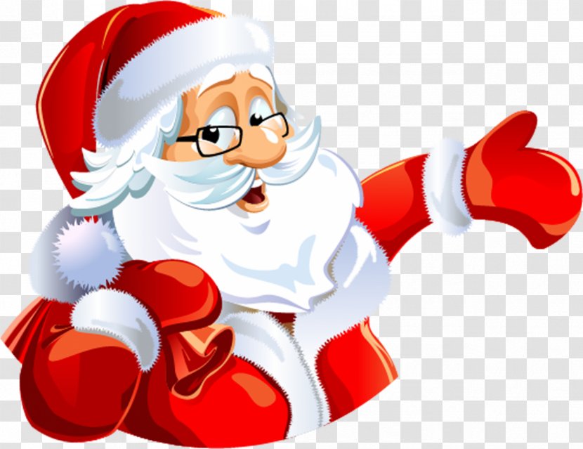 Santa Claus Christmas Ded Moroz New Year Clip Art - Fictional Character - Papaya Transparent PNG