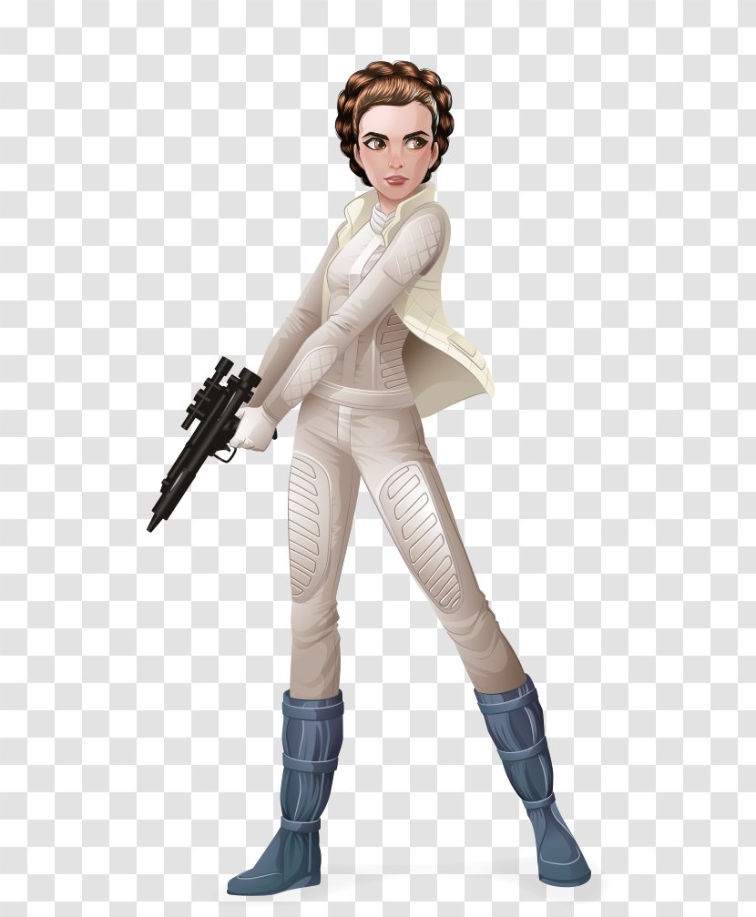 Leia Organa Star Wars Forces Of Destiny Chewbacca Rey R2-D2 Transparent PNG