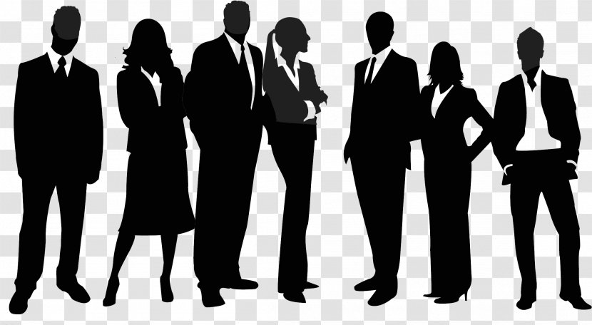 Group Of People Background - Silhouette - Family Pictures Gentleman Transparent PNG