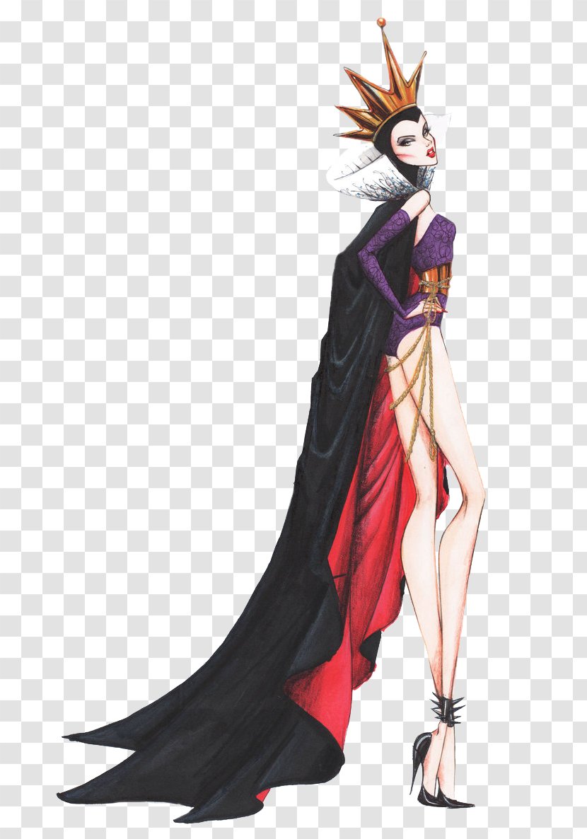Evil Queen Maleficent Disney Princess Drawing - Costume - Hand-drawn Illustration Image Of Transparent PNG