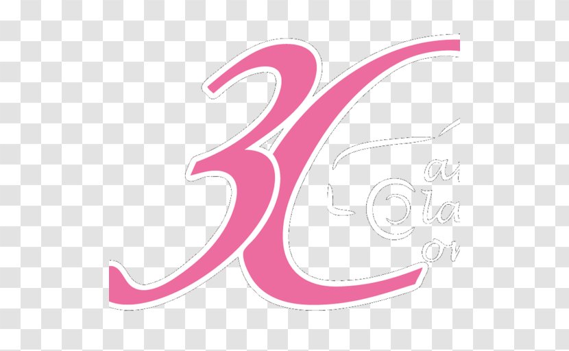 Logo Brand Pink M Font - Design Transparent PNG