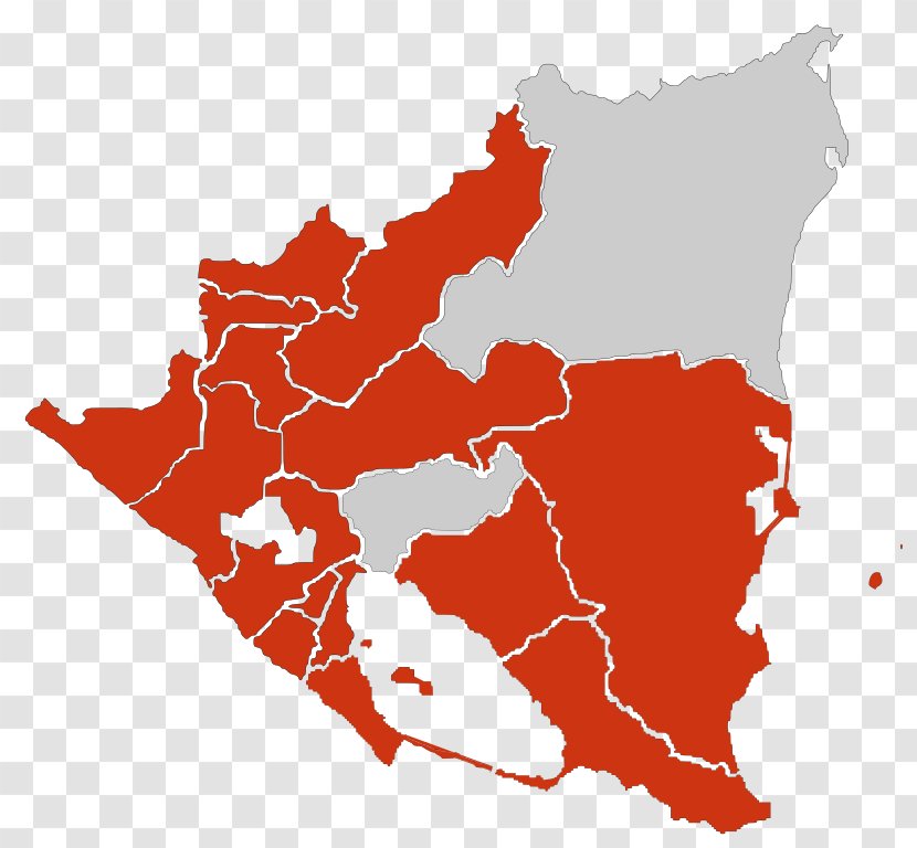 Nicaragua Vector Map Royalty-free Transparent PNG