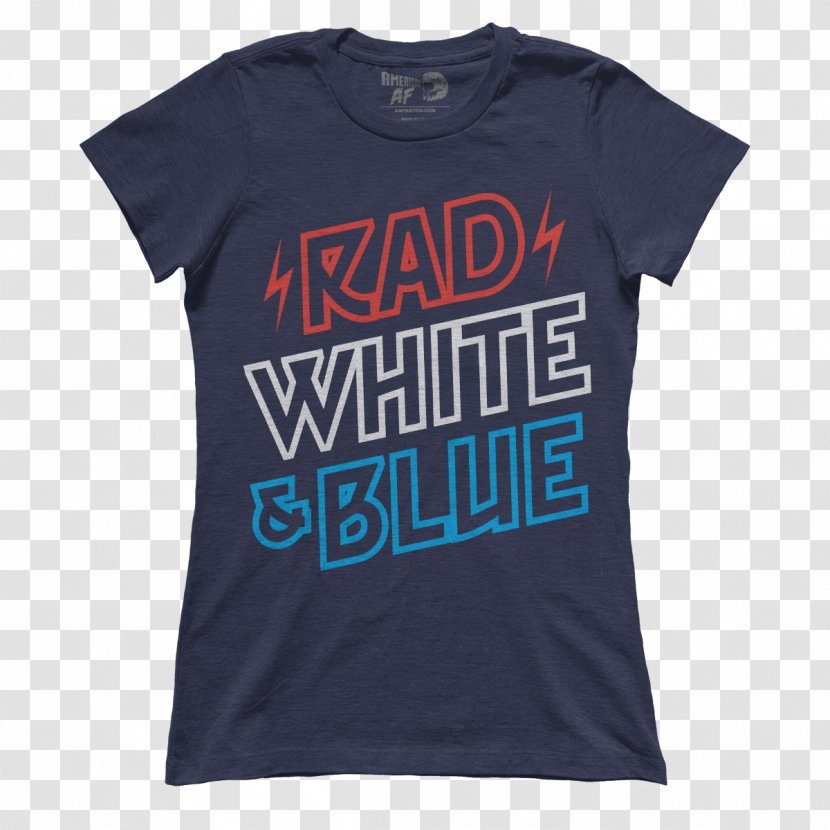 T-shirt United States Blue Clothing White - Top Transparent PNG