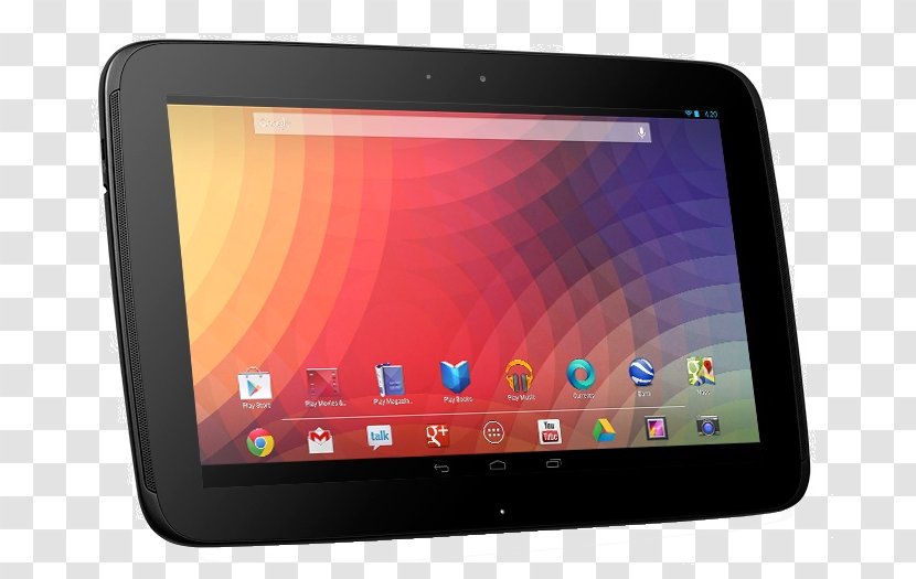 Nexus 10 Galaxy 7 Android Google Play - Display Device Transparent PNG