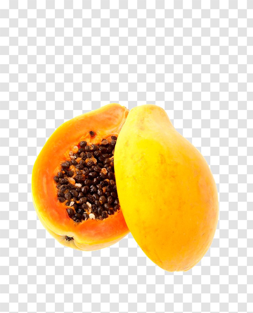 Papaya Food Fruit Download Transparent PNG