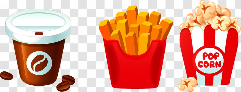 Coca-Cola Fast Food French Fries KFC Chicken - Brand - Cola Rice Flower Transparent PNG