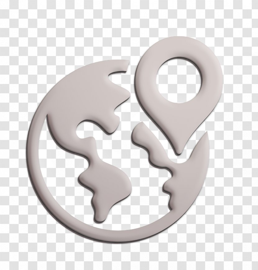 World Icon Logistics Delivery Maps And Flags - Fashion Accessory - Pendant Metal Transparent PNG
