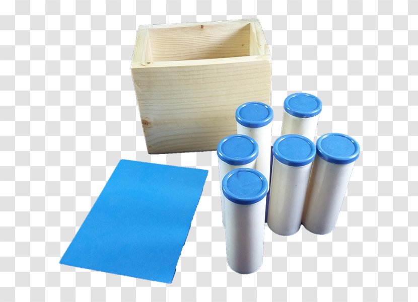 Cobalt Blue Plastic - Cylinder - Sound Box Transparent PNG