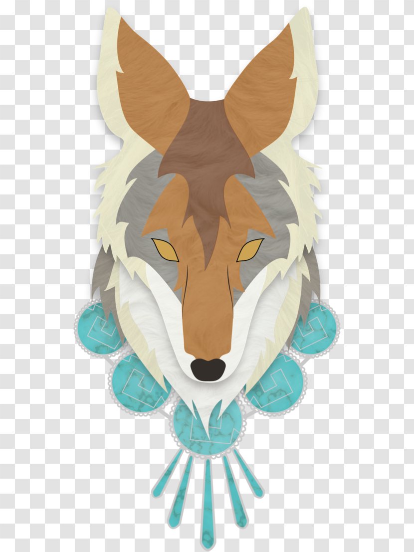 Coyote Canidae Dog Day Of The Dead Death - Art Transparent PNG