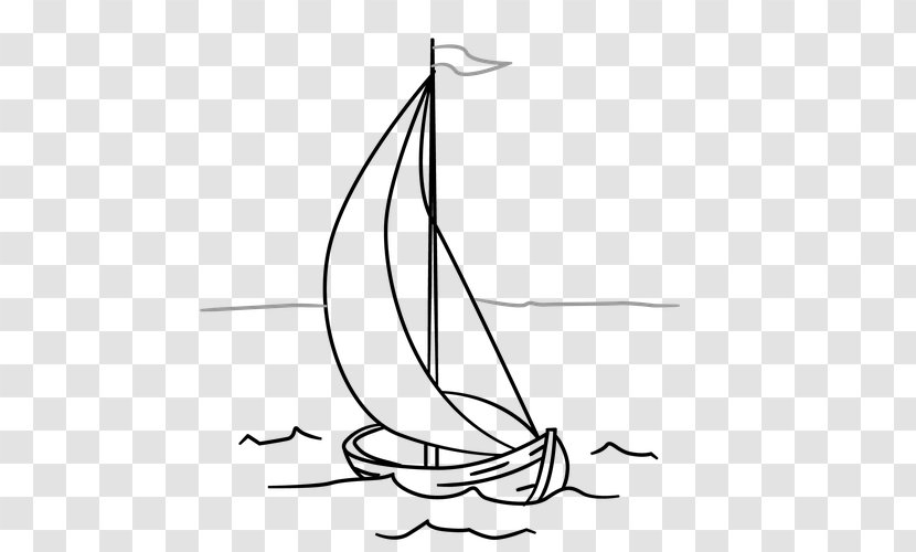 Drawing Sailing Ship Line Art Sketch - корпус Transparent PNG