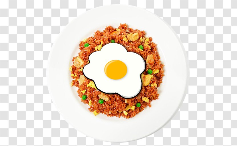 Fried Rice Egg Chicken Nasi Goreng - Indonesian Cuisine Transparent PNG