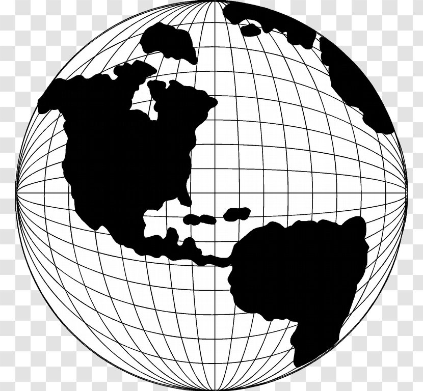 The Best Trivia Book Of Geography Student Author - Globe Line Art Transparent PNG