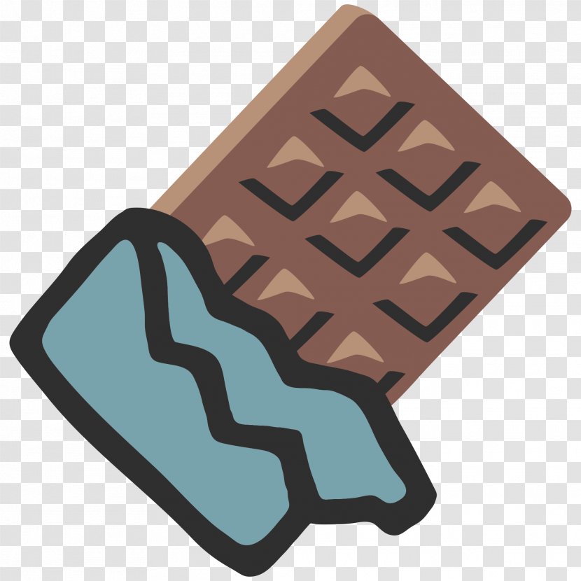 Chocolate Bar Cake Emoji Ice Cream - Drink - Chocolat Transparent PNG