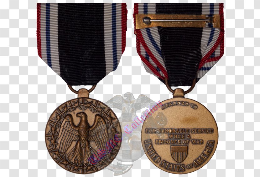 Gold Medal - Pow Prisoners Of War Transparent PNG