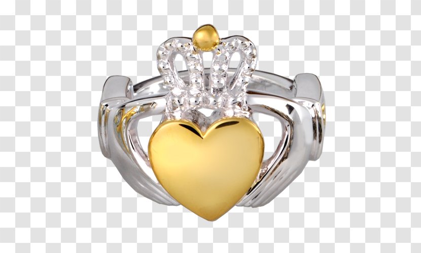 Claddagh Ring Urn Jewellery - Heart Transparent PNG