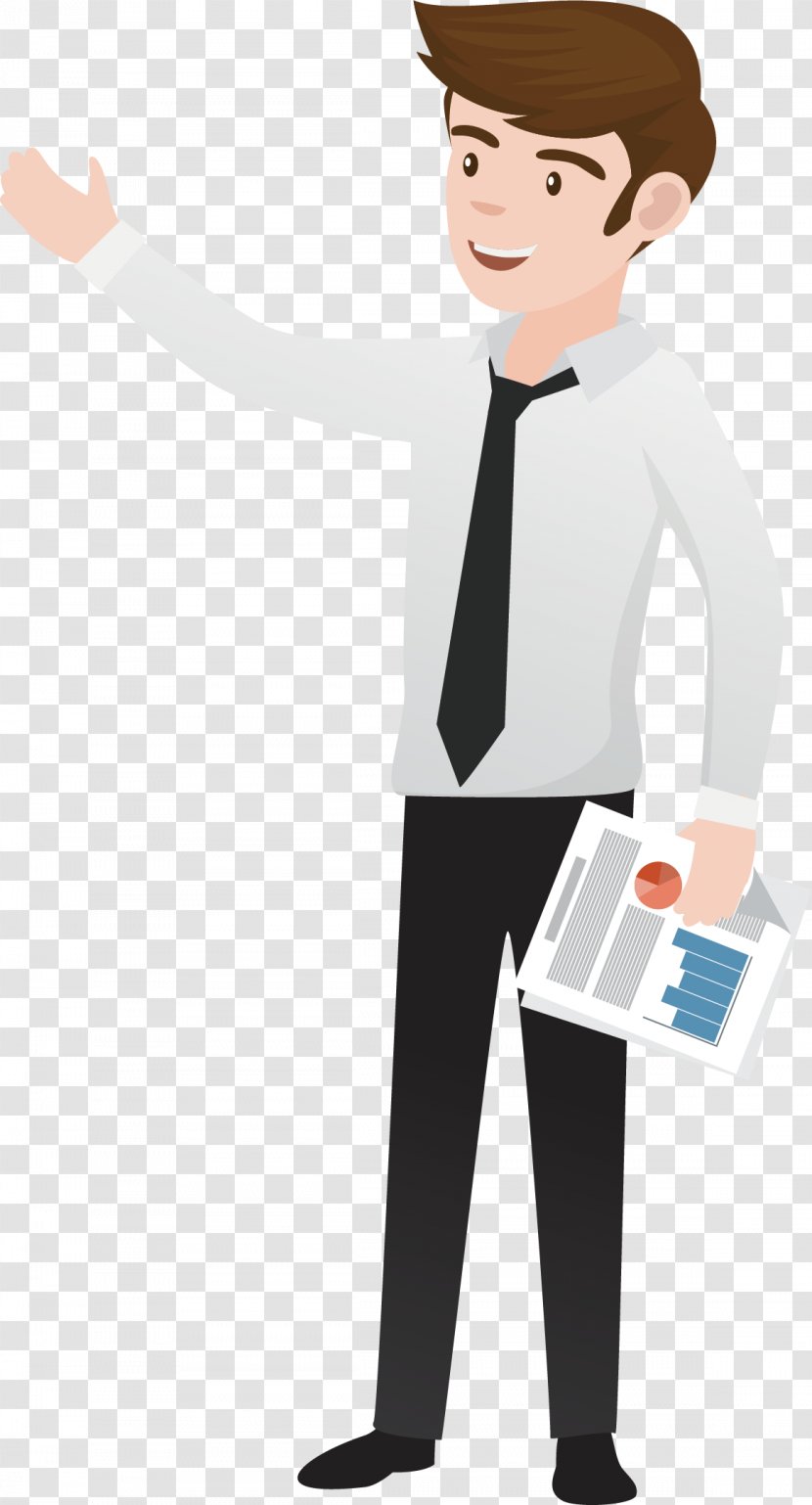Kinh Doanh Business Accounting Computer File - Smile - Man Transparent PNG