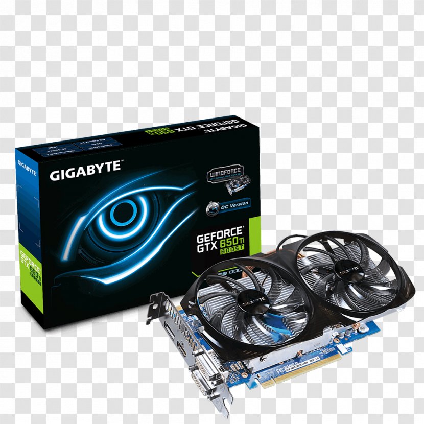 Graphics Cards & Video Adapters GeForce GTX 660 Ti Gigabyte Technology NVIDIA 650 - Geforce - Nvidia Transparent PNG