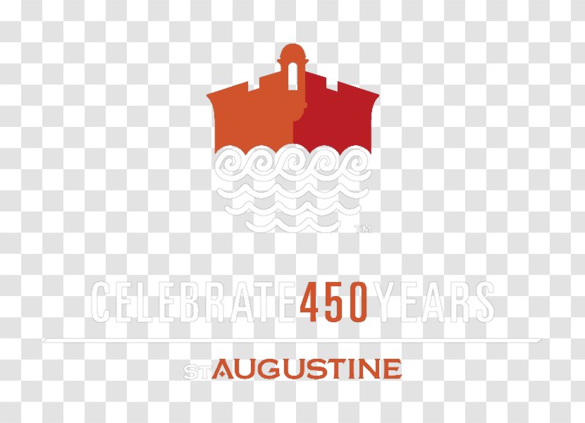 Logo St. Augustine Brand Product Font - Watercolor Transparent PNG